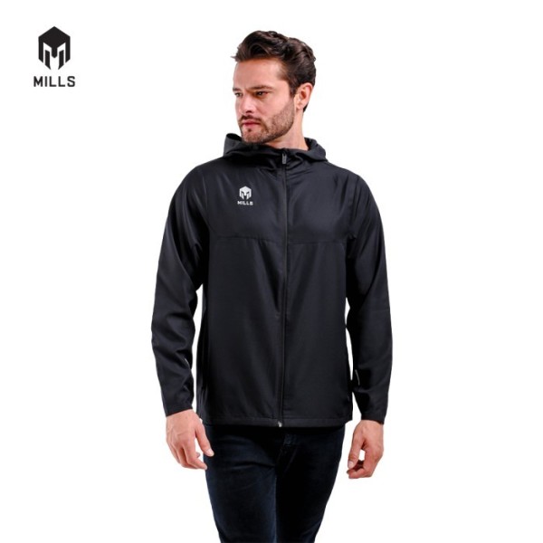 MILLS PIZZI WINDBREAKER MEN - 15015 BLACK