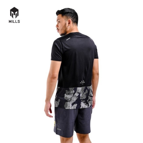 MILLS SAKA RUNNING TEE MEN 2007 BLACK