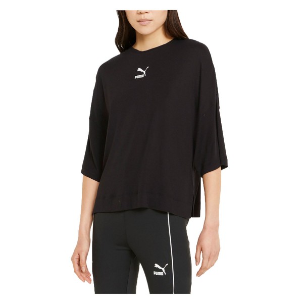 PUMA CLASSIC SPLITSIDE TEE - 53350901 BLACK