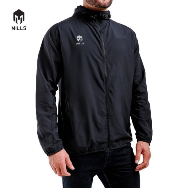 MILLS ETERNAL WINDBREAKER MEN 15012 BLACK