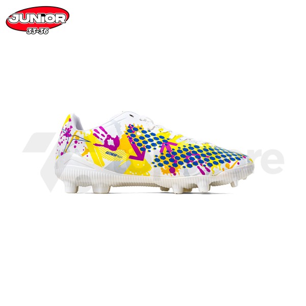 MILLS TRITON DEISLER 1.1 JR FG WHITE.DOODLES/ROYAL.BLUE