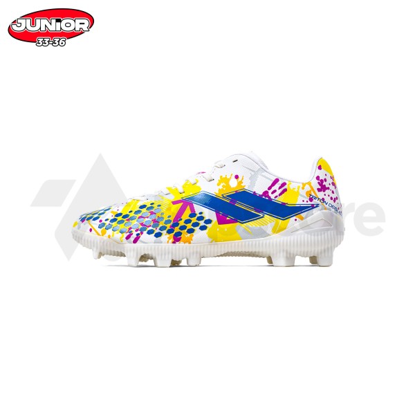 MILLS TRITON DEISLER 1.1 JR FG WHITE.DOODLES/ROYAL.BLUE