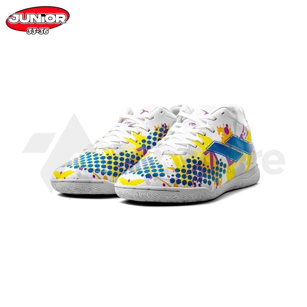 MILLS TRITON DEISLER 1.1 JR IN WHITE.DOODLES/ROYAL.BLUE