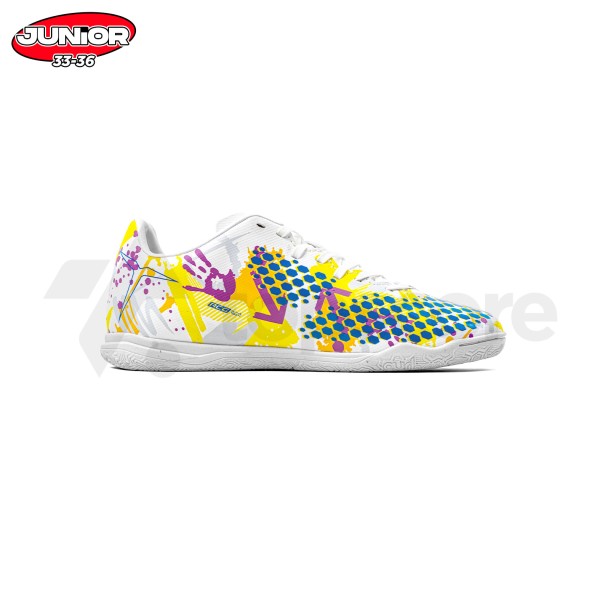 MILLS TRITON DEISLER 1.1 JR IN WHITE.DOODLES/ROYAL.BLUE