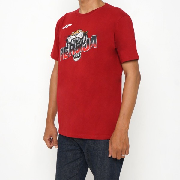 PERSIJA T-SHIRT PERSIJA 23 TSHIRT TIGER BITE MERAH MAROON