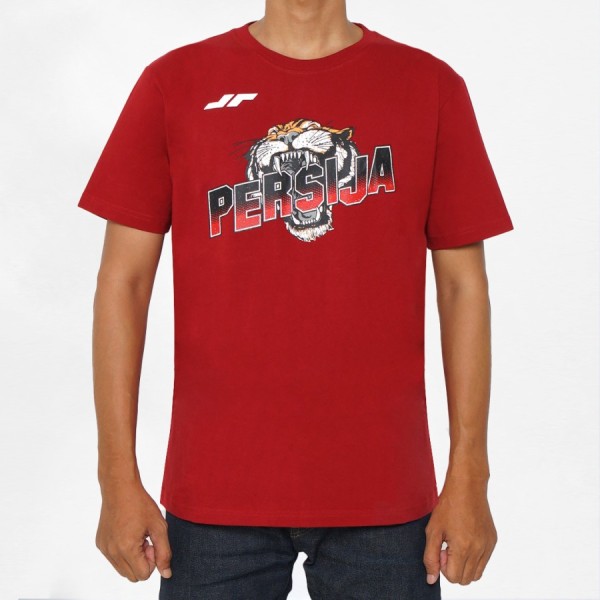 PERSIJA T-SHIRT PERSIJA 23 TSHIRT TIGER BITE MERAH MAROON