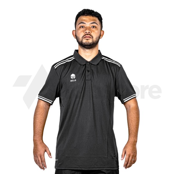 MILLS REVENGE 3.0 POLO SHIRT 17074 BLACK