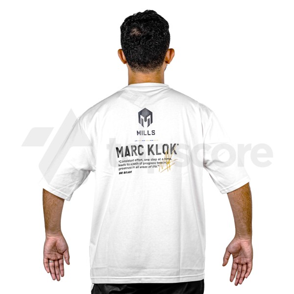 MILLS MK SEMBRANI OVERSIZE TEE 1.0 28009MK OFF WHITE