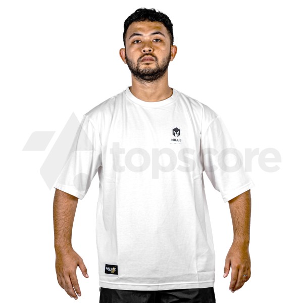 MILLS MK SEMBRANI OVERSIZE TEE 1.0 28009MK OFF WHITE