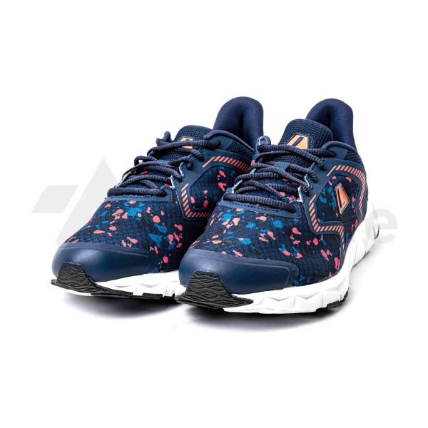 LEAGUE MAGE M BLACK IRIS LIVING CORAL WHITE