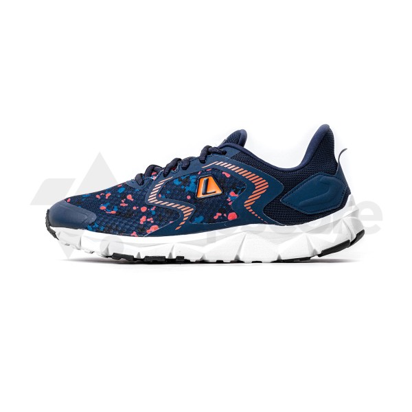 LEAGUE MAGE M BLACK IRIS LIVING CORAL WHITE