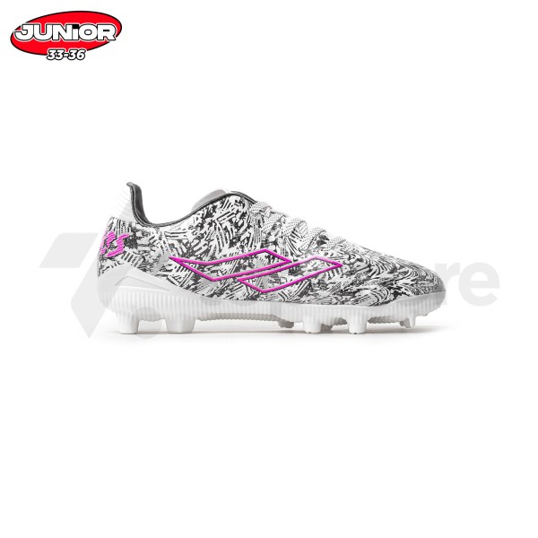 MILLS TROYA CHAOS JR FG WHITE BLACK MAGENTA
