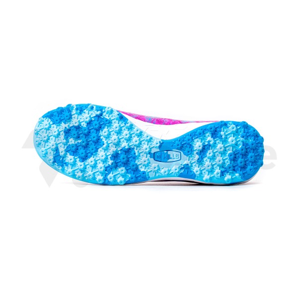 MILLS TROYA CHAOS TURF MAGENTA LT.BLUE WHITE