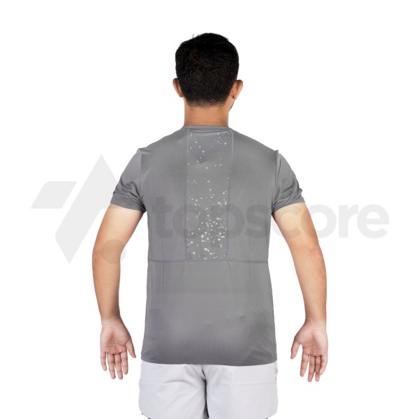 MILLS DASH RUNNING TEE MEN  2030 CHARCOAL