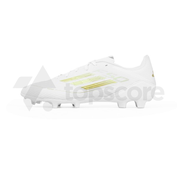 ADIDAS F50 LEAGUE FG/MG IE0604 FTWR WHITE GOLD MET FTWR WHITE