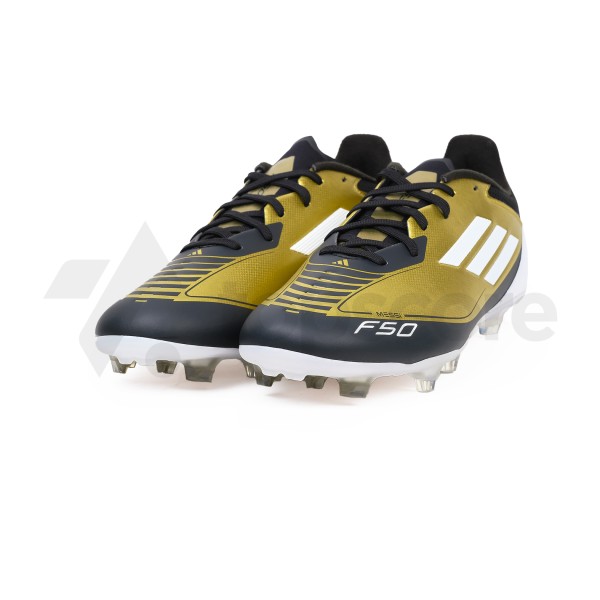 ADIDAS F50 LEAGUE FG/MG MESSI IG9274 GOLD MET FTWR WHITE CORE BLACK