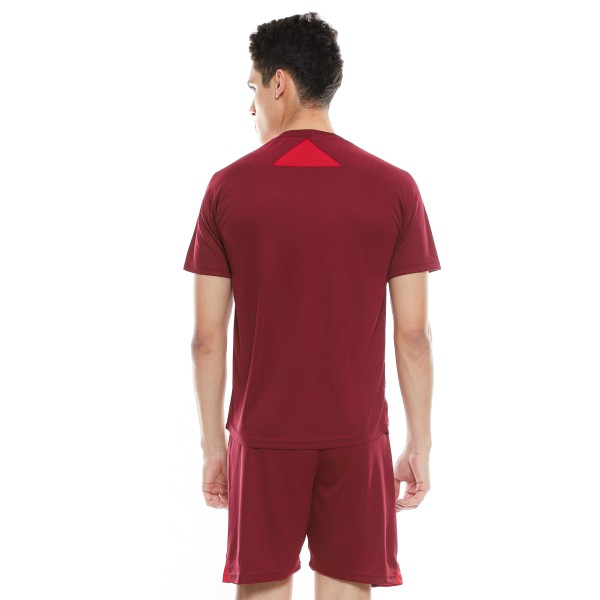 TOPSCORE TOPS APEX JERSEY SET MAROON