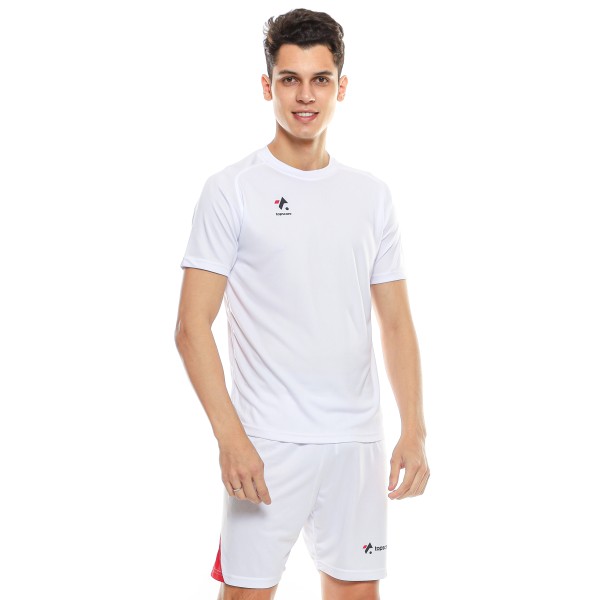 TOPSCORE TOPS APEX JERSEY SET WHITE