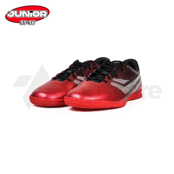 LEAGUE VEIN JR BLACK FIERY RED WHITE