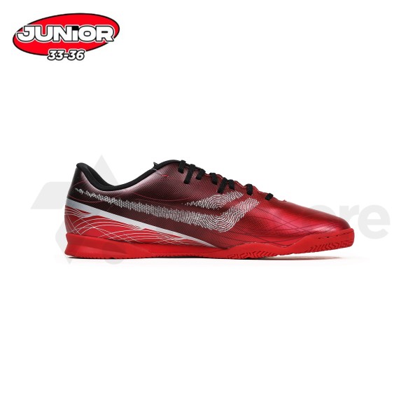 LEAGUE VEIN JR BLACK FIERY RED WHITE