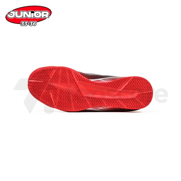LEAGUE VEIN JR BLACK FIERY RED WHITE