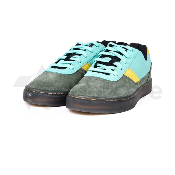LEAGUE AUSTIN SUEDE SEA SPRAY ARUBA BLUE BLACK