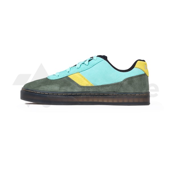 LEAGUE AUSTIN SUEDE SEA SPRAY ARUBA BLUE BLACK