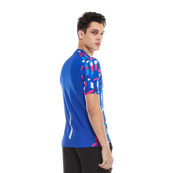 TOPSCORE TOPS CUBICA RUNNING JERSEY BLUE FUNK
