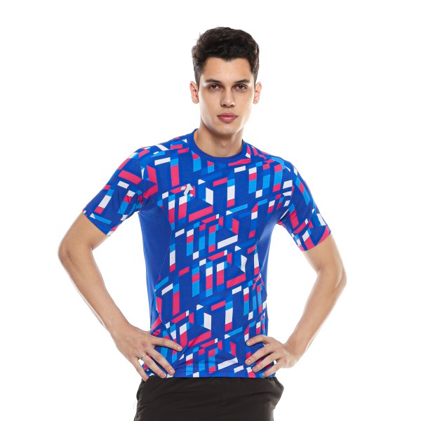 TOPSCORE TOPS CUBICA RUNNING JERSEY BLUE FUNK