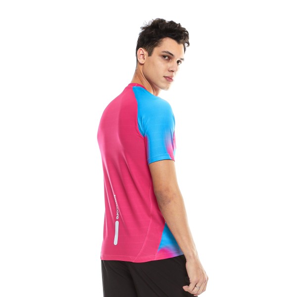TOPSCORE TOPS SOAR RUNNING JERSEY TURQUOIS ROSE
