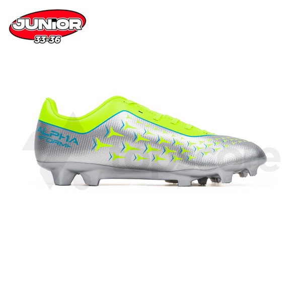 SPECS ACCELERATOR ALPHAFORM JR FG SILVER SAFETY YELLOW KINGFISHER