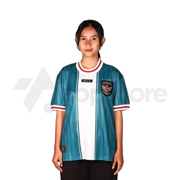 MILLS INDONESIA BLOKE CORE AWAY JERSEY TEAL
