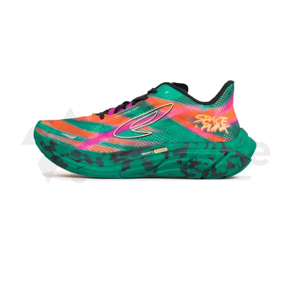 910 IREZUMI SPACEPUNK HITAM TEAL UNGU ORANGE
