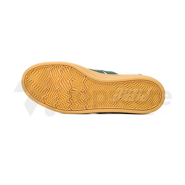 PIERO COURT DERBY BIG LOGO WHITE GREEN GUM