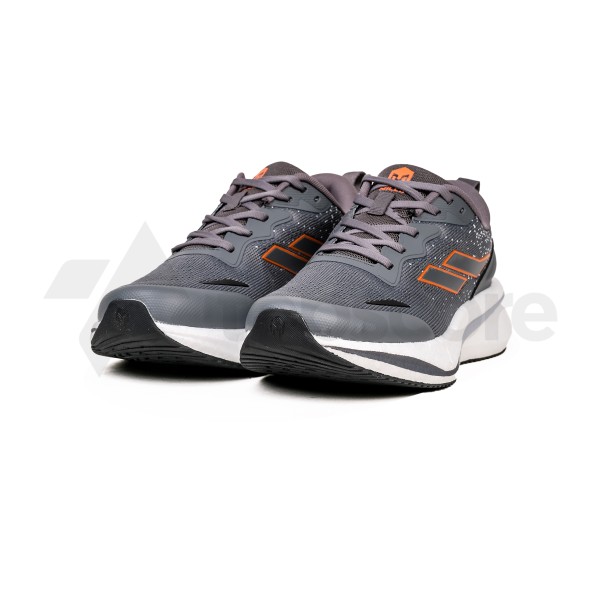 MILLS DYNAPLATE FINEKNIT DK.GREY ORANGE WHITE