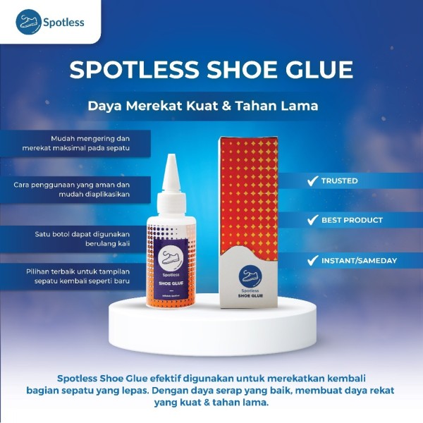 SPOTLESS SHOE GLUE BLUE