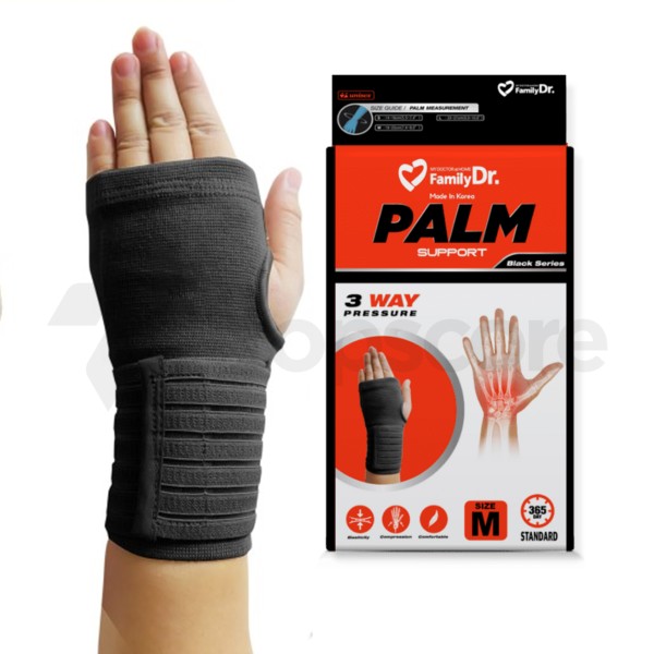 FAMILY DR PALM SUPPORT BASIC BLACK
