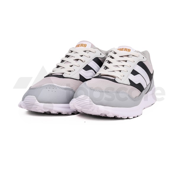 PIERO JOGGER DASH SILVER GREY WHITE
