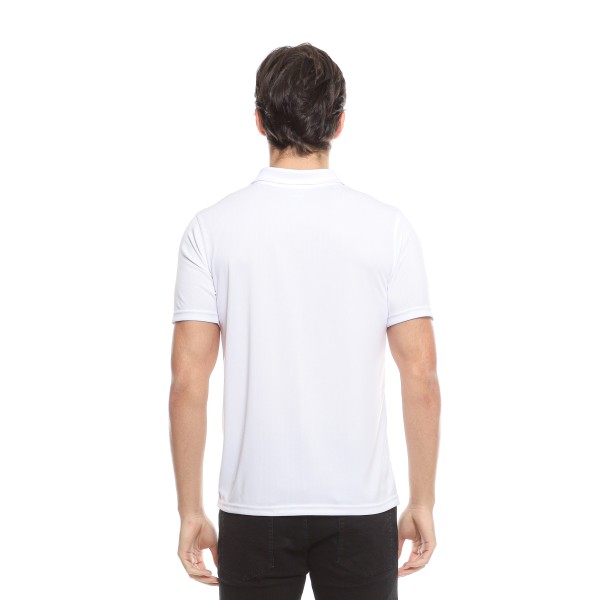 TOPSCORE STRIVE SPORTY POLO WHITE GREEN