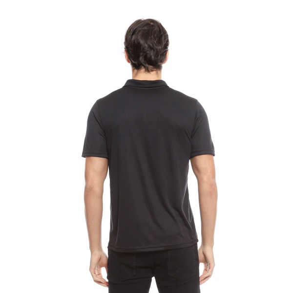 TOPSCORE STRIVE SPORTY POLO BLACK RED