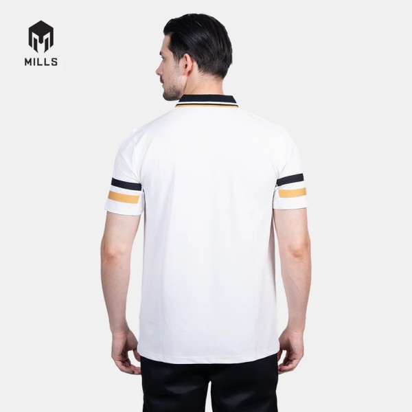 MILLS REVENGE 5.0 POLO SHIRT WHITE