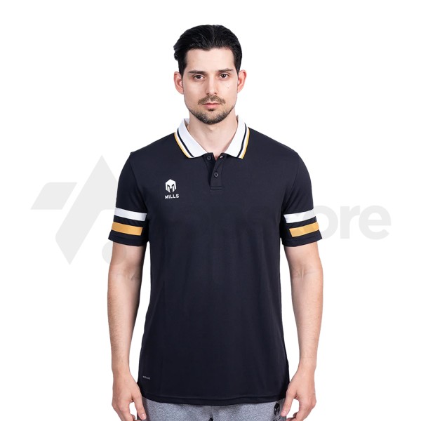 MILLS REVENGE 5.0 POLO SHIRT BLACK