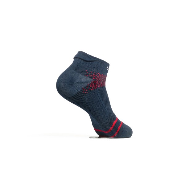 TOPSCORE OLYMPION ELITE RUNNING SOCKS NAVY RED