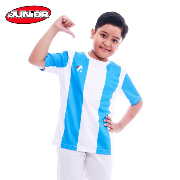 TOPSCORE ACE JR JERSEY ALBICELEST WHITE SKY BLUE