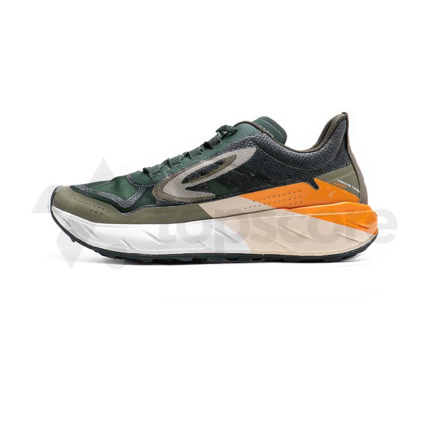 910 GEIST EKIDEN TRAIL HIJAU TUA KREM JINGGA