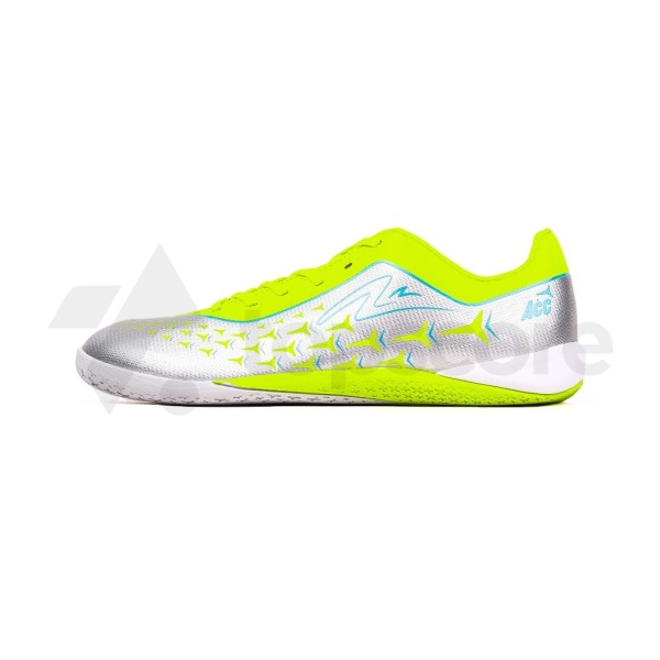 SPECS ACCELERATOR ALPHAFORM CORE IN SILVER SAFETY YELLOW KINGFISHER