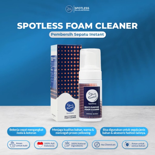 SPOTLESS FOAM CLEANER BLUE