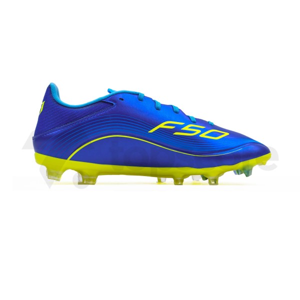 ADIDAS F50 MESSI LEAGUE FG JP7447 TEAM ROYAL BLUE SOLAR YELLOW SEMI BLUE BURST