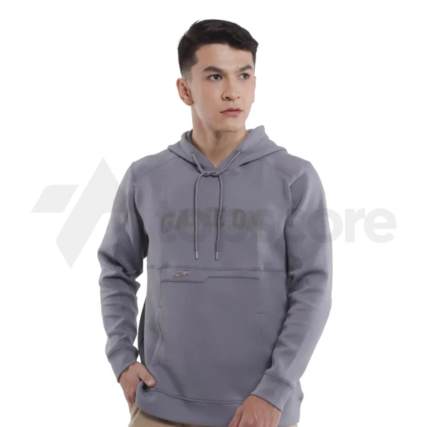 APPAREL JUARA BZR Basic JR Game On Hoodie Grey GREY