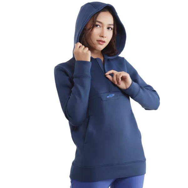 APPAREL JUARA BZR Basic Women JR Cozy Hoodie Navy NAVY